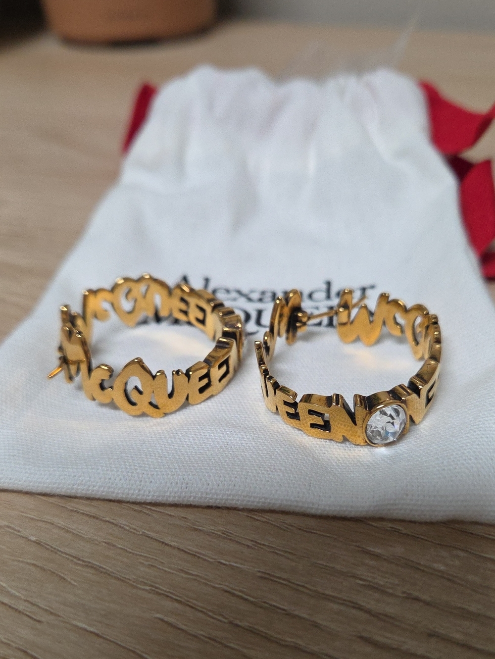Alexander McQueen Hoops Earrings